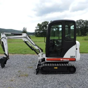 Mini-Pelle Compacte Bobcat 322G, 2005, 1,6T