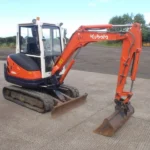 Mini Pelle Kubota KX61-3, 2013, 2,5T