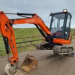Mini Pelle Kubota KX71-3, 2012, 2,5T