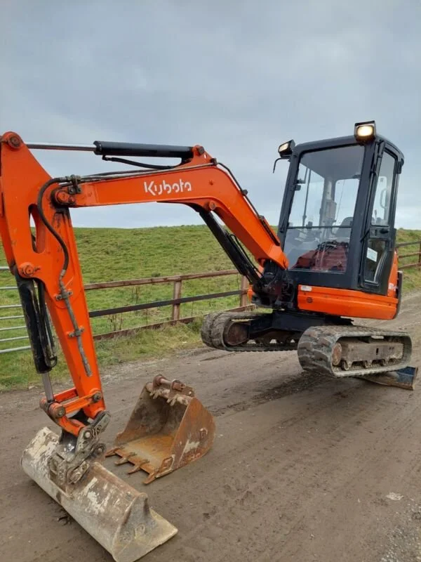 Mini Pelle Kubota KX71-3, 2012, 2,5T