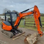 Mini Pelle Kubota KX71-3, 2012, 2,5T