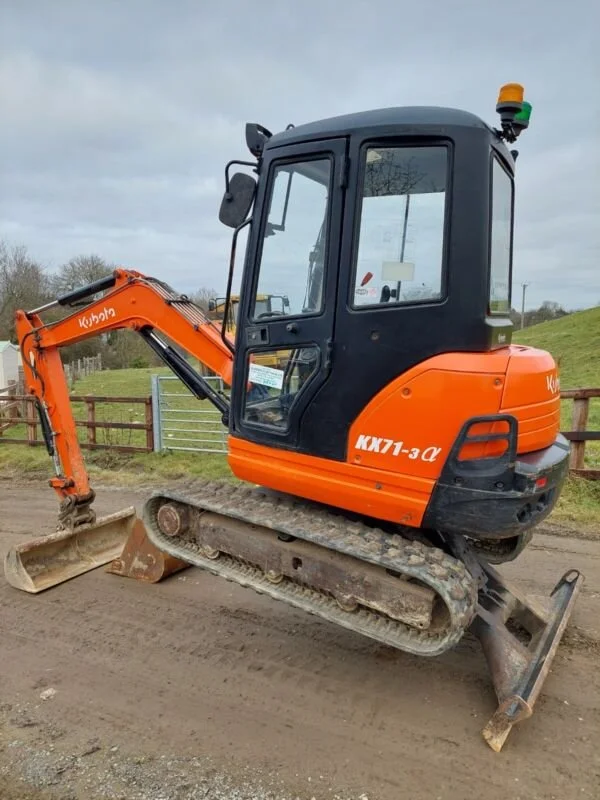 Mini Pelle Kubota KX71-3, 2012, 2,5T