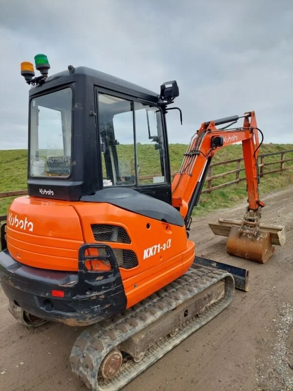Mini Pelle Kubota KX71-3, 2012, 2,5T