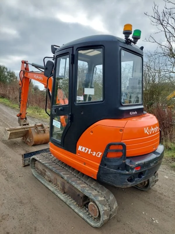 Mini Pelle Kubota KX71-3, 2012, 2,5T