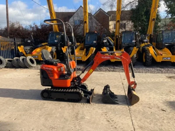 Mini Pelle Kubota Micro K008-3 - 2015 - 1 Tonne