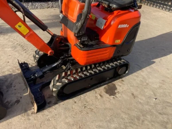 Mini Pelle Kubota Micro K008-3 - 2015 - 1 Tonne