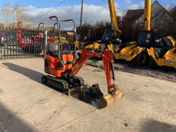 Mini Pelle Kubota Micro K008-3 - 2015 - 1 Tonne