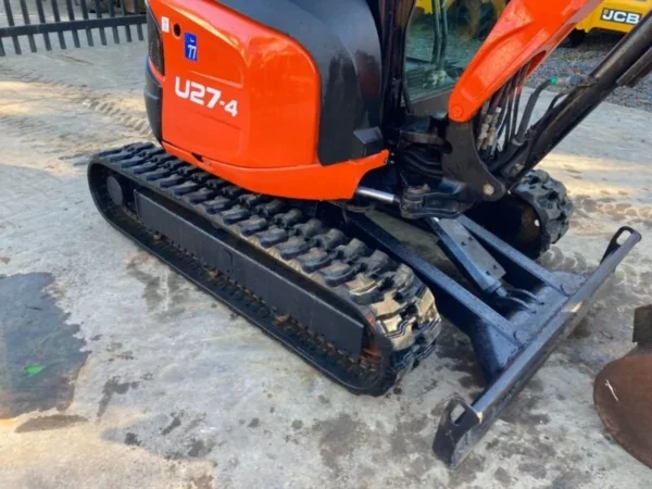 Mini Pelle Kubota U27-4, 2015, 2,6T