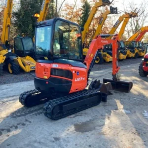 Mini Pelle Kubota U27-4, 2015, 2,6T